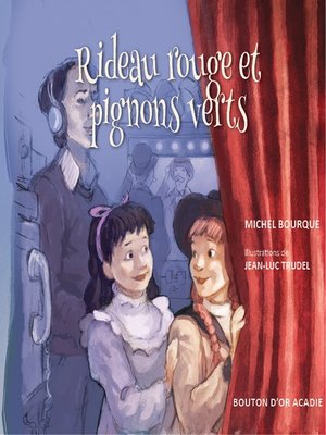 cover image of Rideau rouge et pignons verts